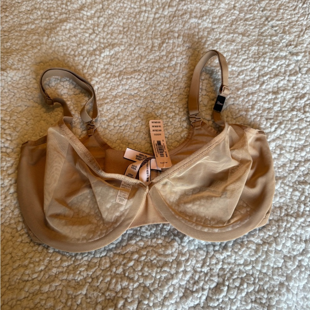 Victoria's Secret Beige/Nude Mesh Underwire Bra